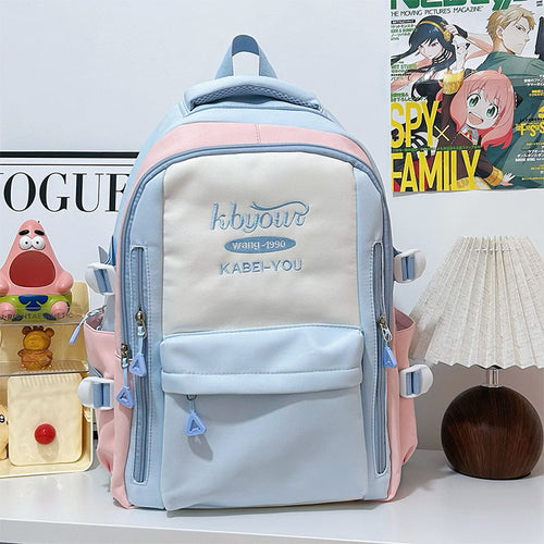 Stylish Embroidered Backpack Bowlift