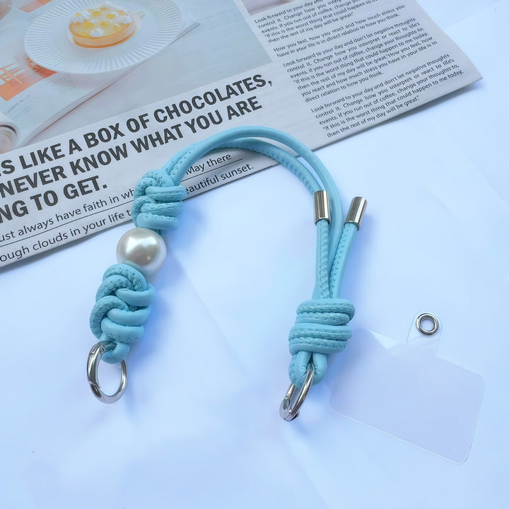 Elegant Braided Keyring Strap Bowlift