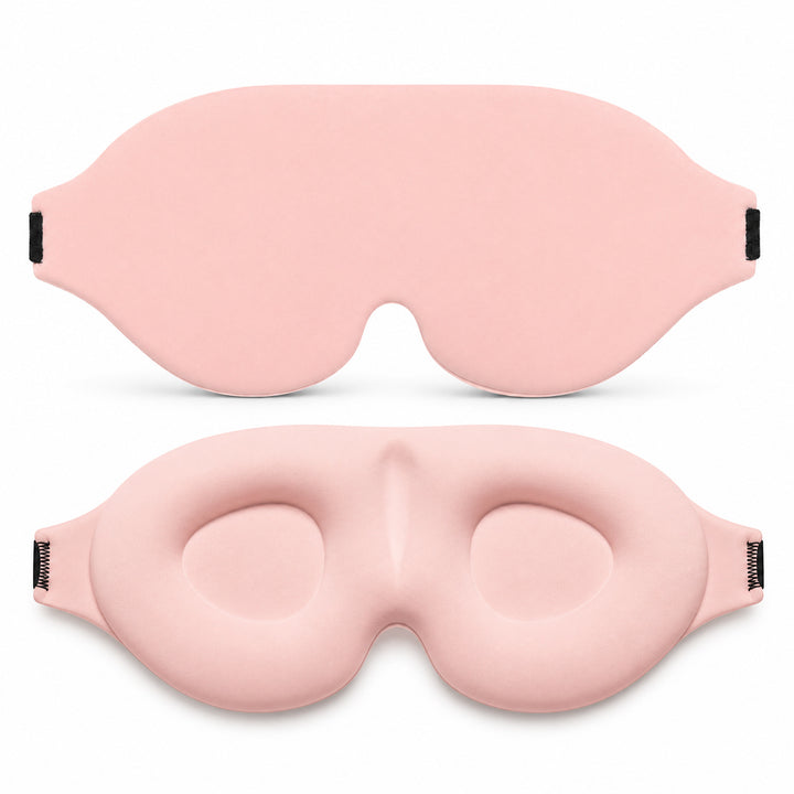 Sculpted Ergonomic Eye-Cup Memory-Foam Sleep Mask Bowlift
