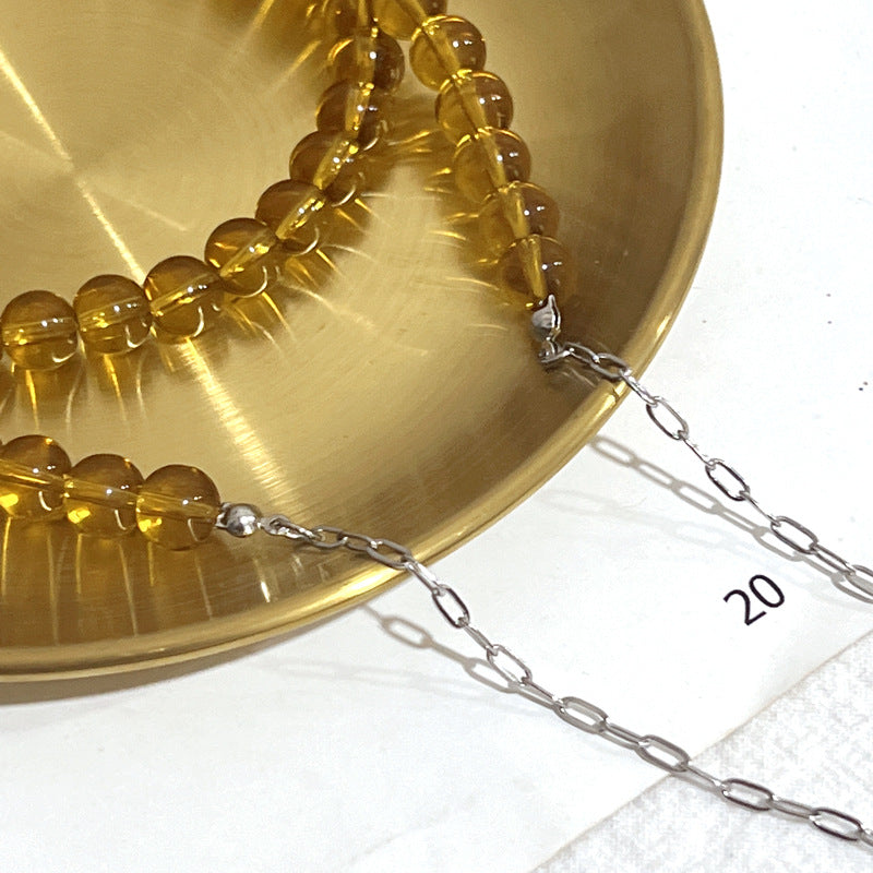 Multi-Strand Beaded Eyewear Chain Bowlift