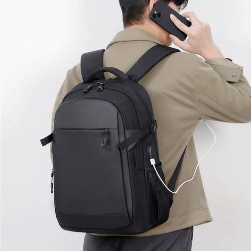 Elegant Laptop Backpack with Versatile Compartments and Ergonomic Design Bowlift