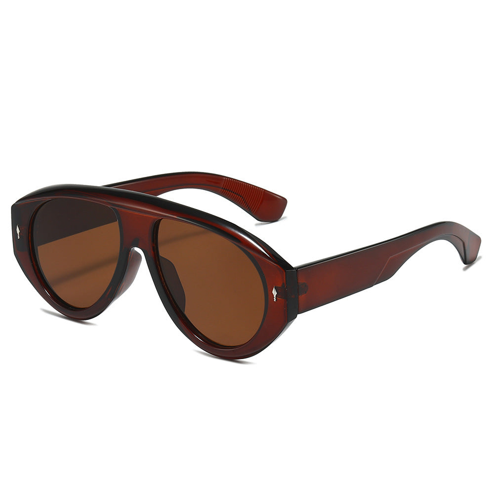 Fashion-Forward Sculptural Sunglasses Bowlift