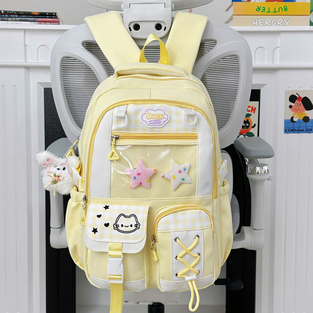 Stylish Playful Graphic Backpack