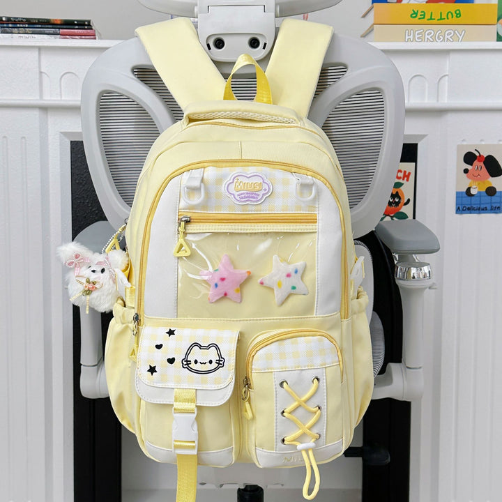 Stylish Playful Graphic Backpack