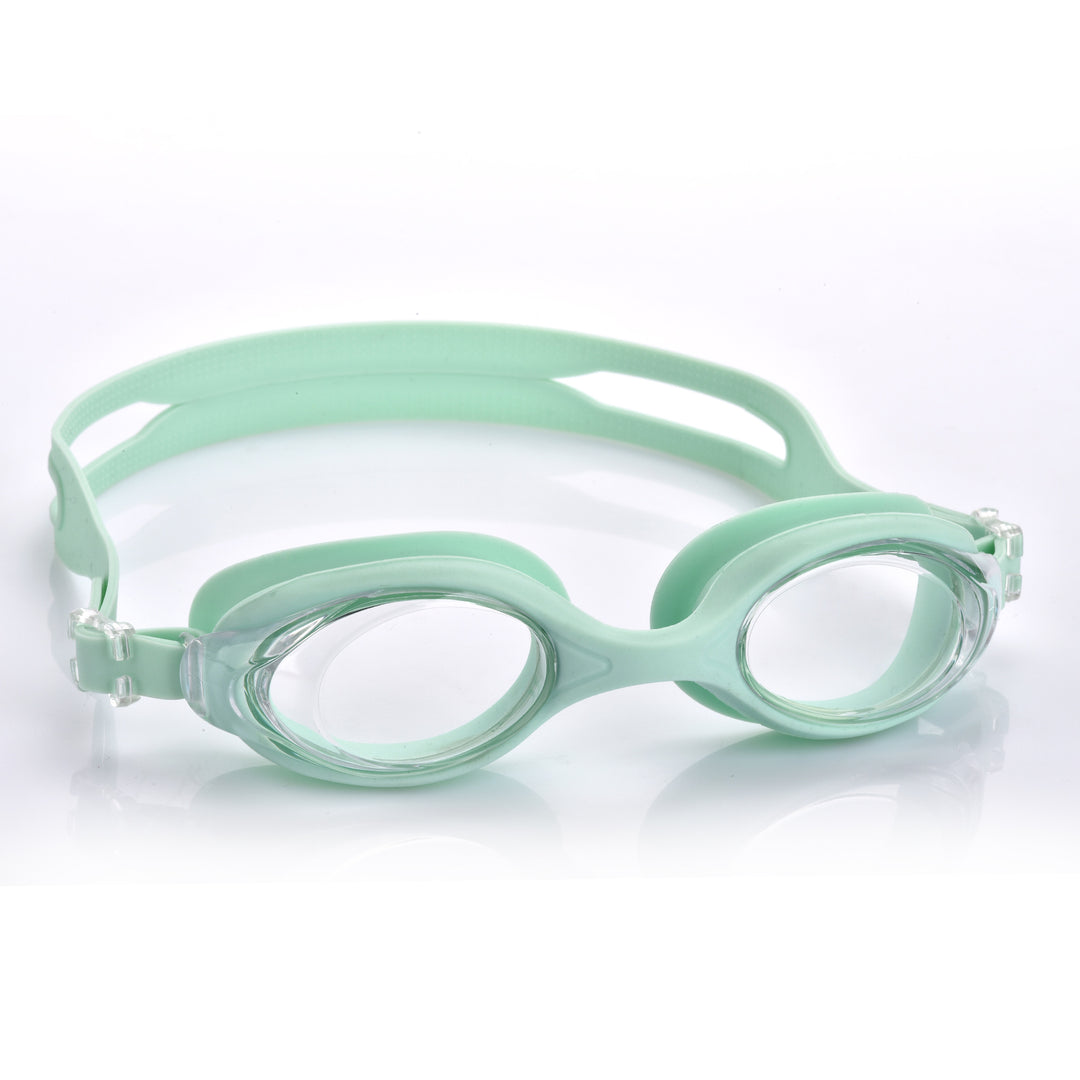 Professional swimming goggles with adjustable head strap and UV protection Bowlift