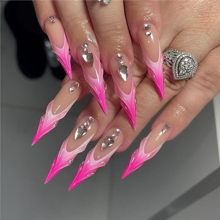 Acrylic Press-On Nail Set Bowlift