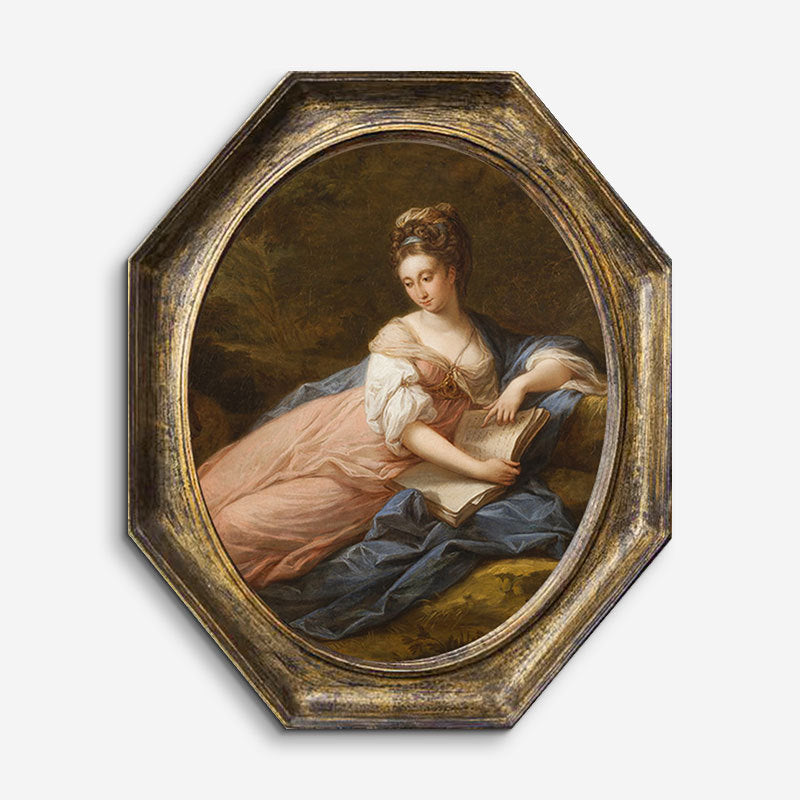 Vintage-inspired Floral Mounted Wall Art