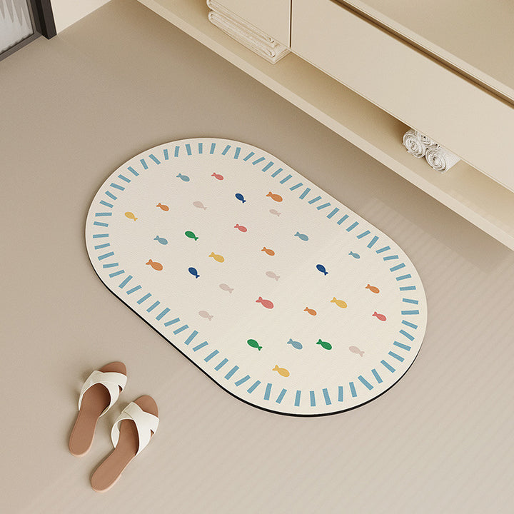 Fun Whale-Themed Bath Mat Bowlift