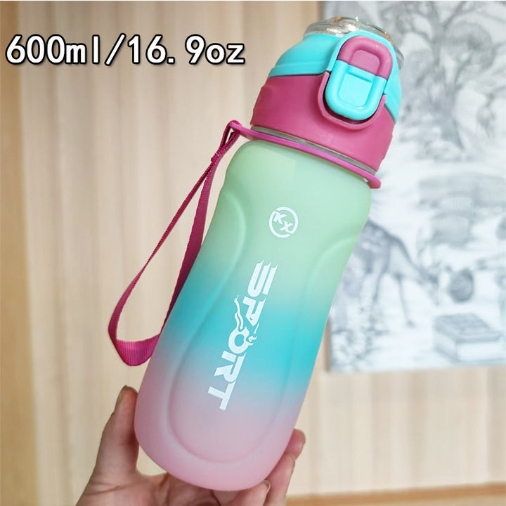 Women's Sports Water Bottle with Ergonomic Design Bowlift