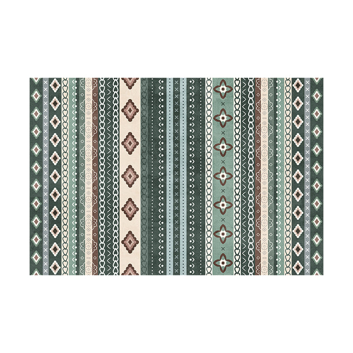 Stylish Geometric Pattern Bathroom Mat Bowlift