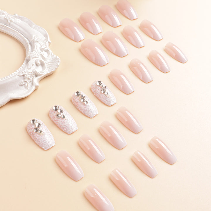 Elegant Ombre Nail Art Extensions Bowlift
