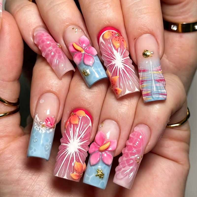 Artisan Decorative Nail Tips Bowlift