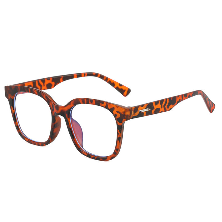 Women's designer glasses with an elegant square frame and modern accents Bowlift