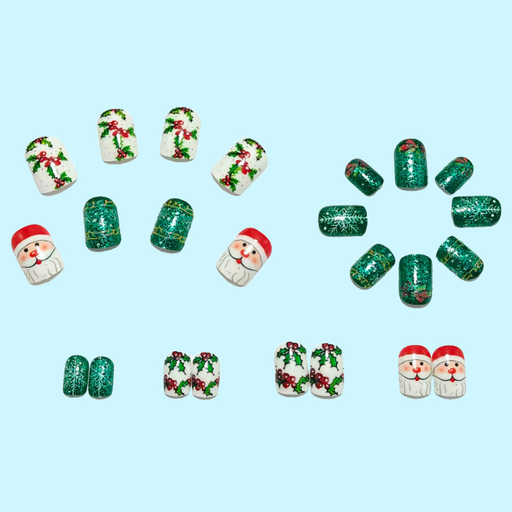 Christmas Art Nails Bowlift