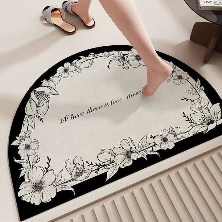 Inspirational Quote Bath Mat