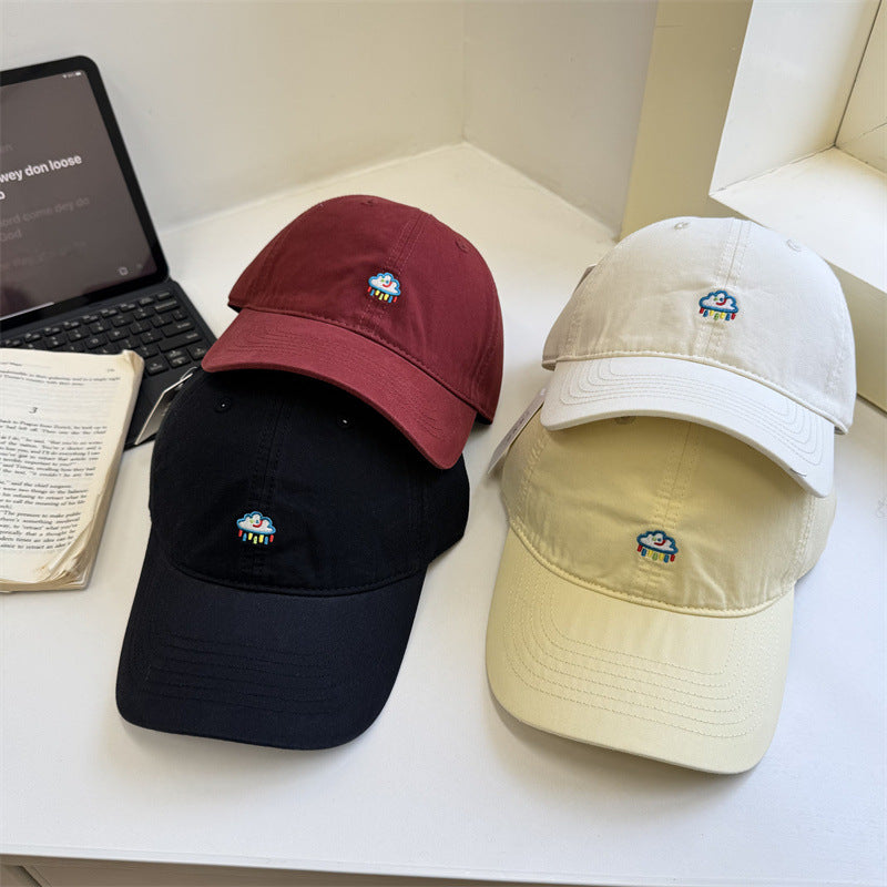 Women's Embroidered Cotton Dad Hat Bowlift