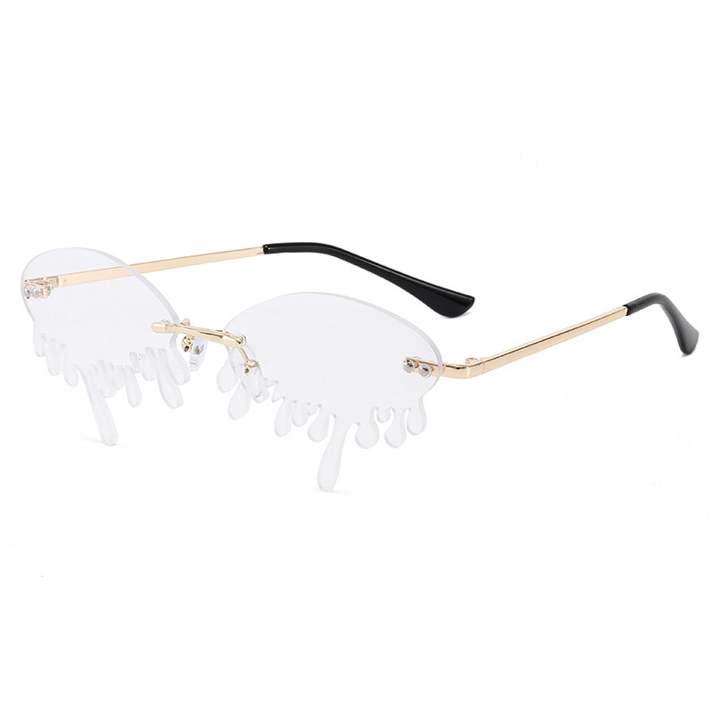 Women's sunglasses with creative drop design Bowlift