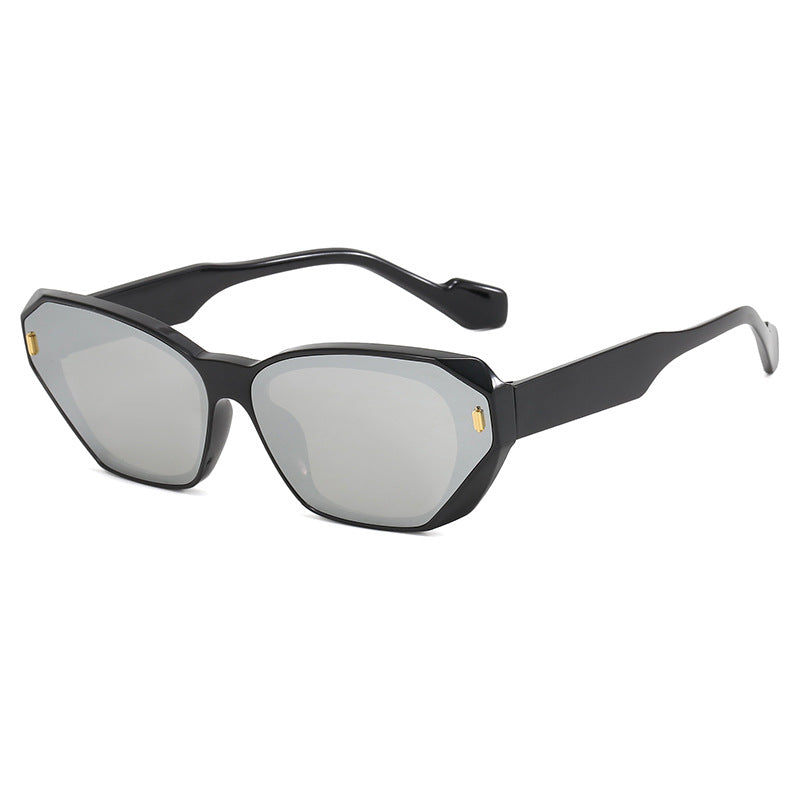 Women futuristic diamond sunglasses Bowlift