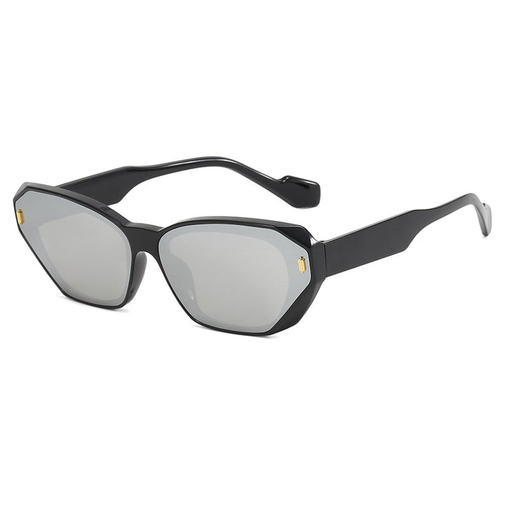 Women futuristic diamond sunglasses Bowlift