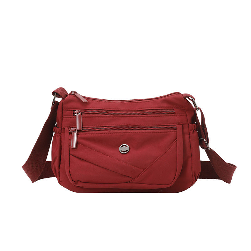 Lightweight Multiple Compartment Crossbody Bag Bowlift