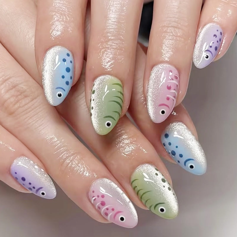 Creative nail art set with artistic patterns Bowlift