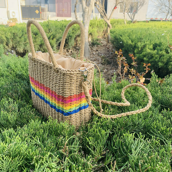 Beach bag with Colorful Accents Bowlift