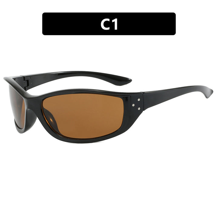 Ladies sporty sunglasses with ergonomic frame and UV protection Bowlift