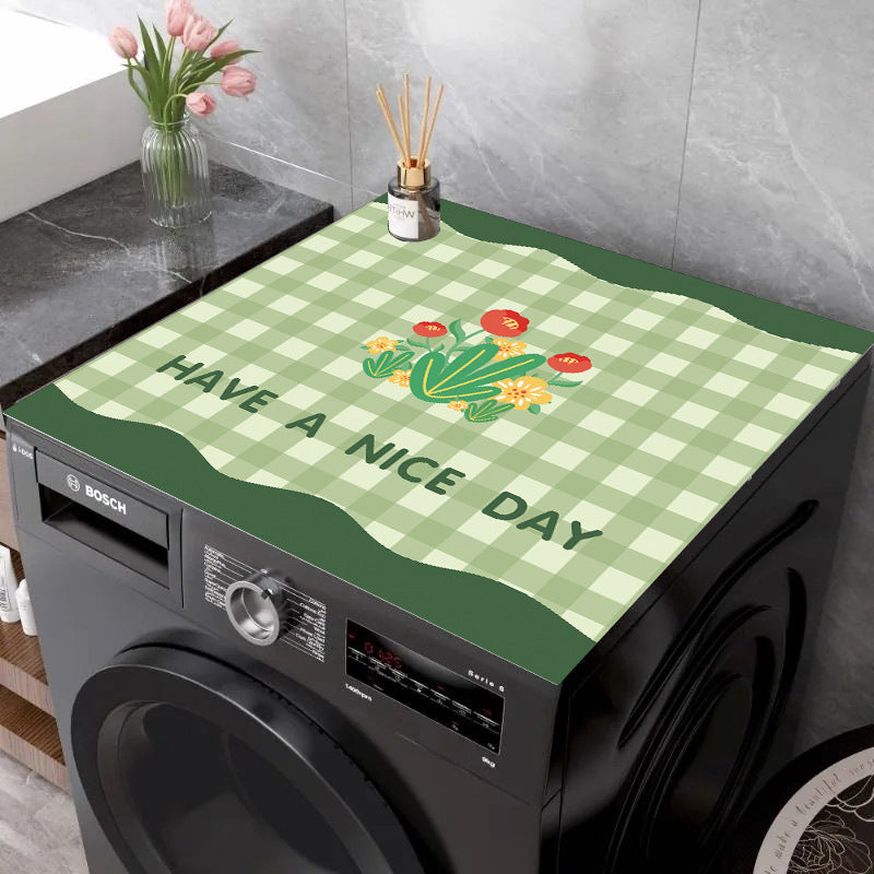 Decorative Laundry Top Mat Bowlift
