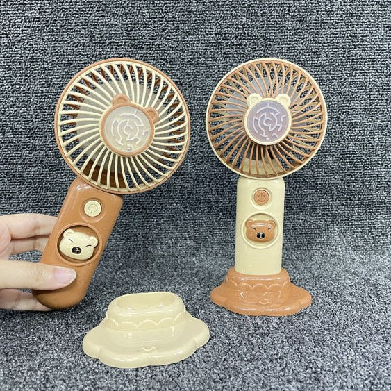 Unisex Hand Fan in Cute Animal Design Bowlift