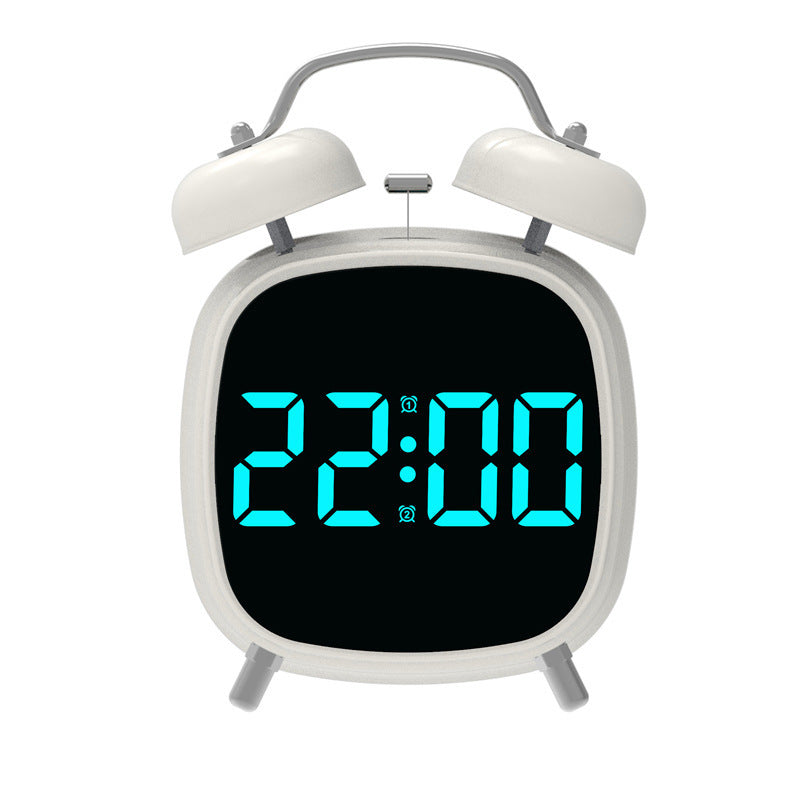 Digital Alarm Clock with Dual Alarm Function Bowlift