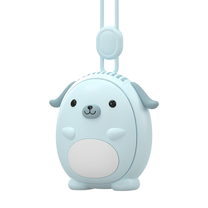 Unisex Portable Mini Fan in Dog Design Bowlift