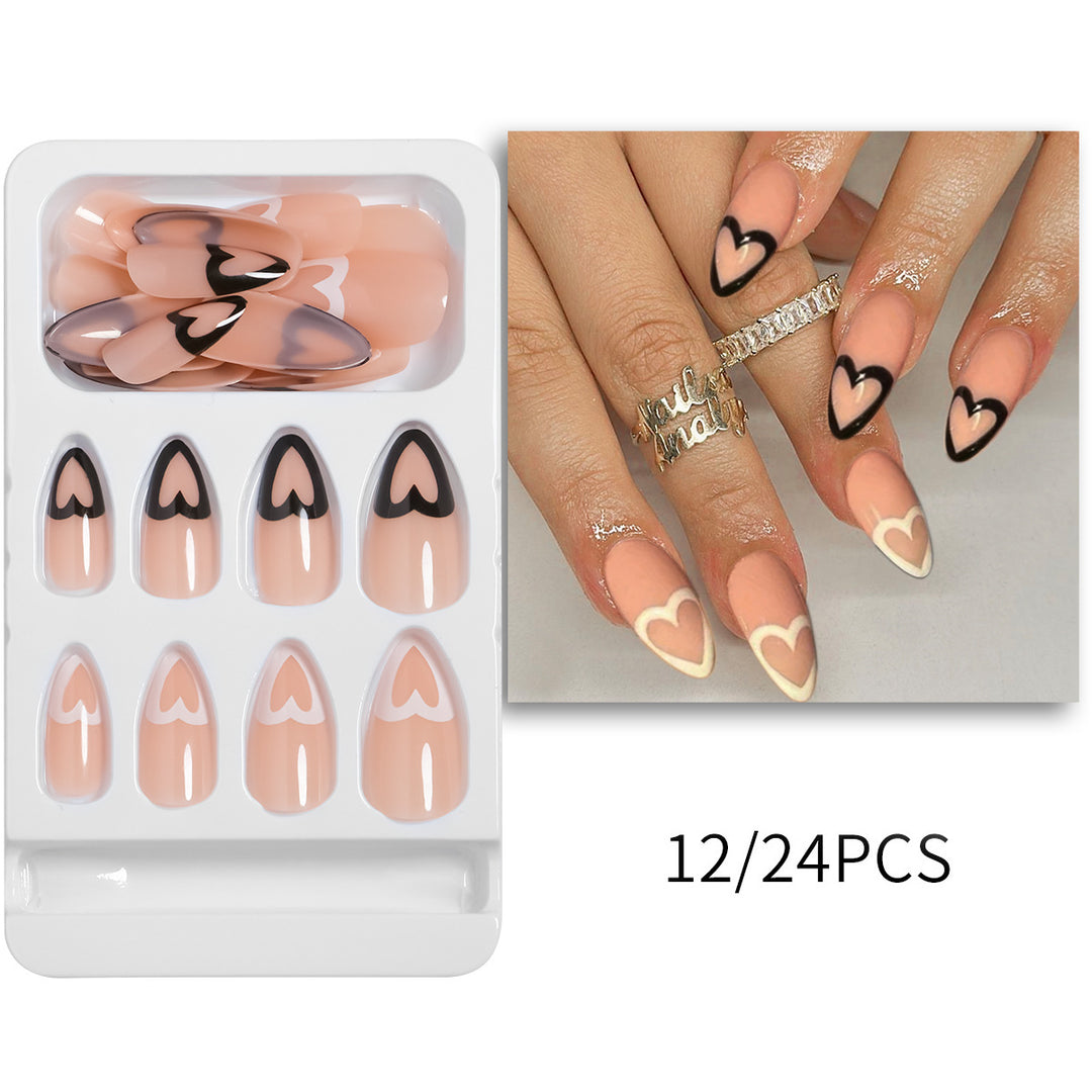 Creative Press-On Nail Design Bowlift