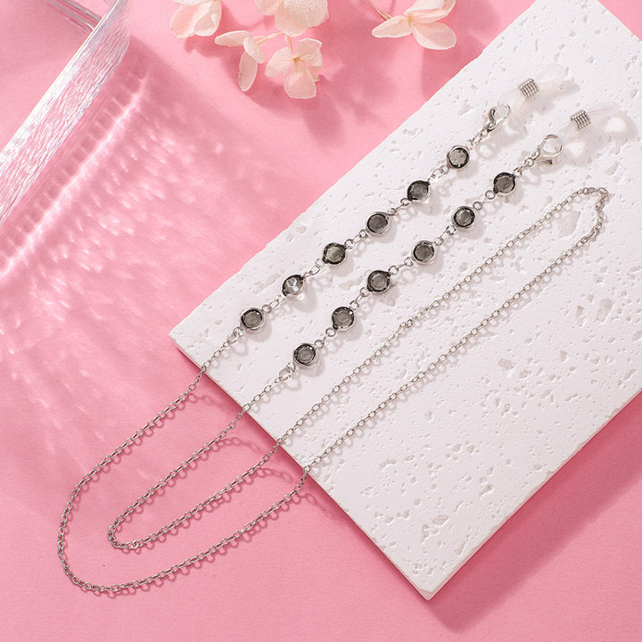 Artistic Beaded Eyewear Chain Bowlift