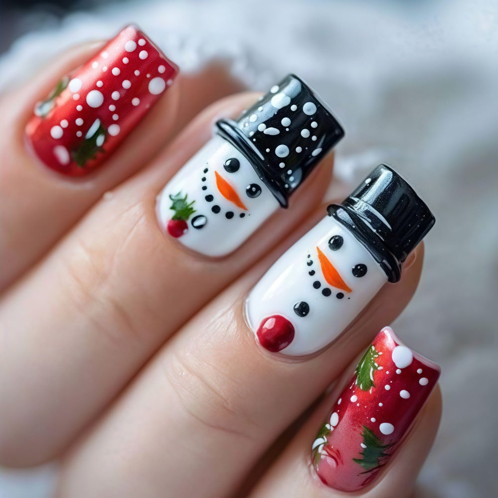 Creative Christmas Art Nails Bowlift