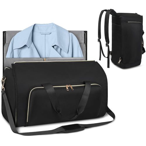 Elegant Travel Bag with Integrated Clothing Protection Bowlift
