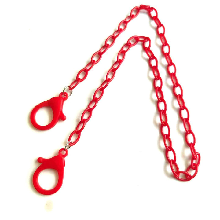 Fashionable Glasses Holder Chain Made of Transparent Material Bowlift