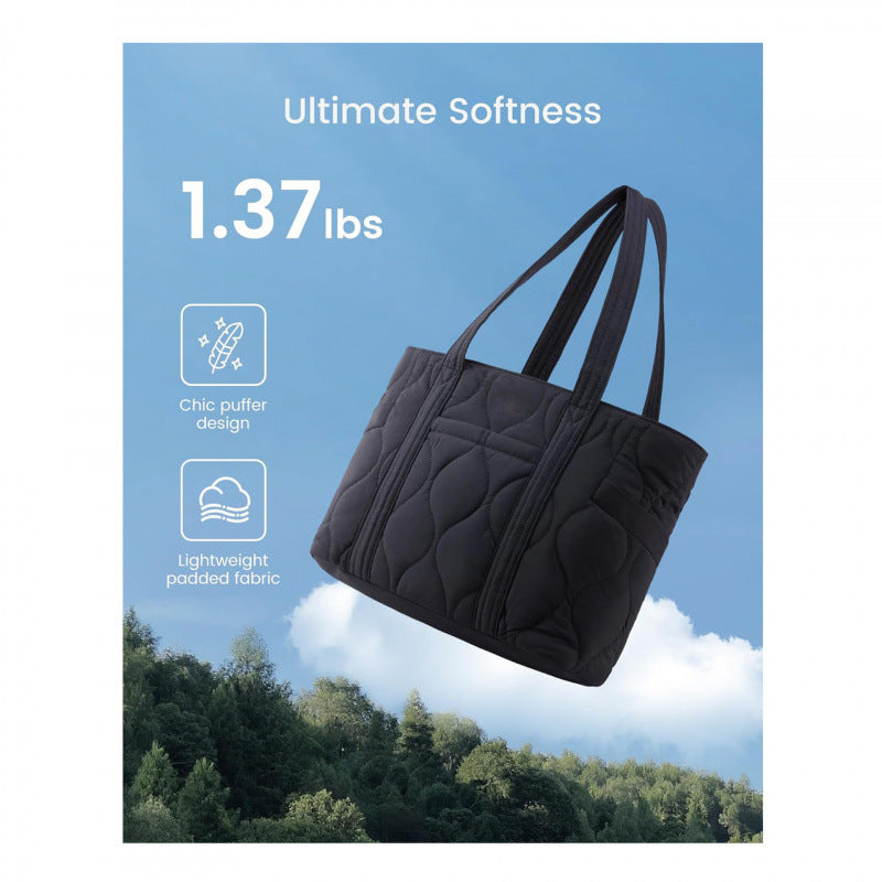 Padded everyday bag with practical compartments Bowlift
