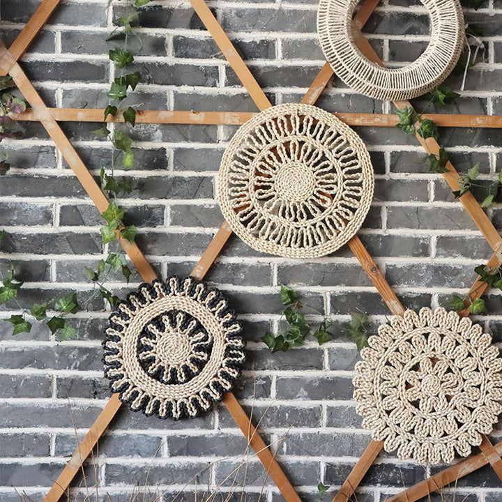 Handcrafted Woven Coasters Bowlift