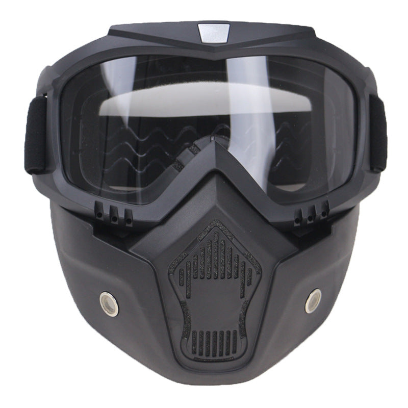 Dual-Lens Off-Road Motorcycle Goggles Bowlift