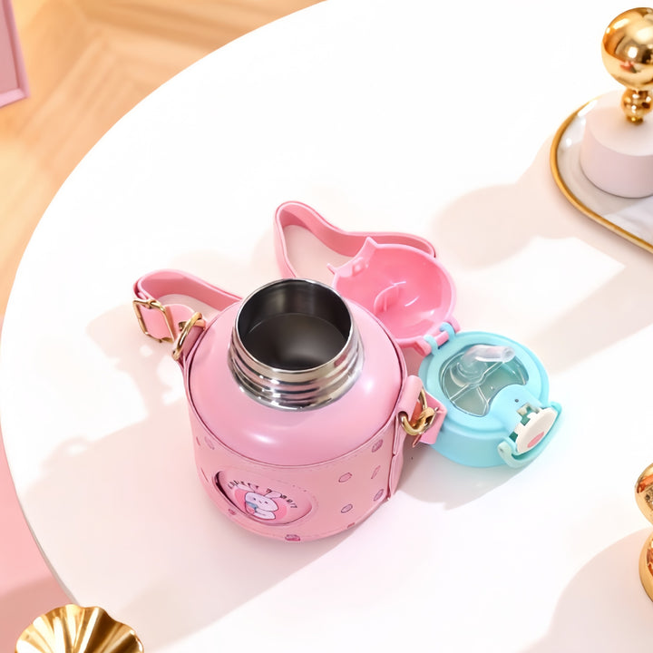 Ladies Multifunctional Insulated Bottle with Carry Strap Bowlift