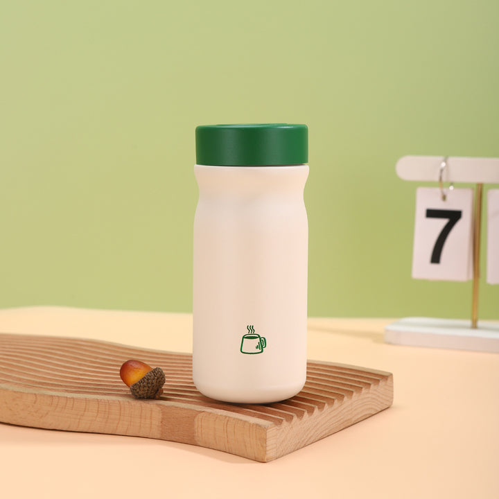 Women Insulated Coffee Mug with Practical Drip Stop Bowlift