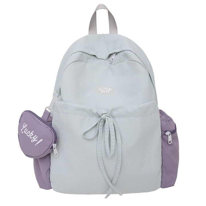 Lightweight Multi-Pocket School Backpack Bowlift