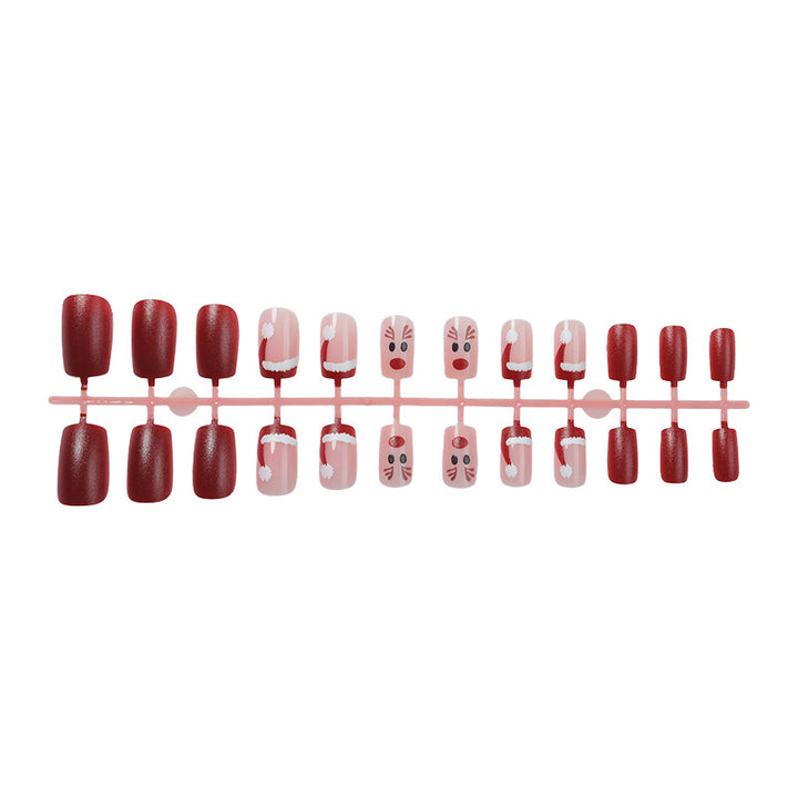 Creative Christmas Art Nail Set with Festive Designs Bowlift 1789119116