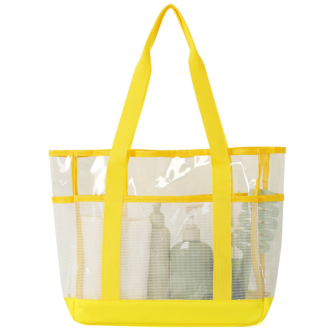Transparent Beach Tote Bag Bowlift