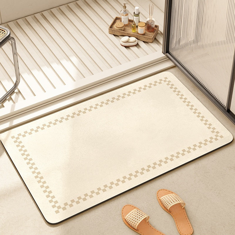 Unisex Non-Slip Memory Foam Bath Mat Bowlift