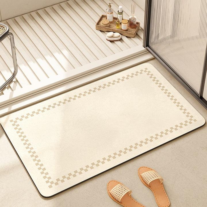Unisex Non-Slip Memory Foam Bath Mat Bowlift