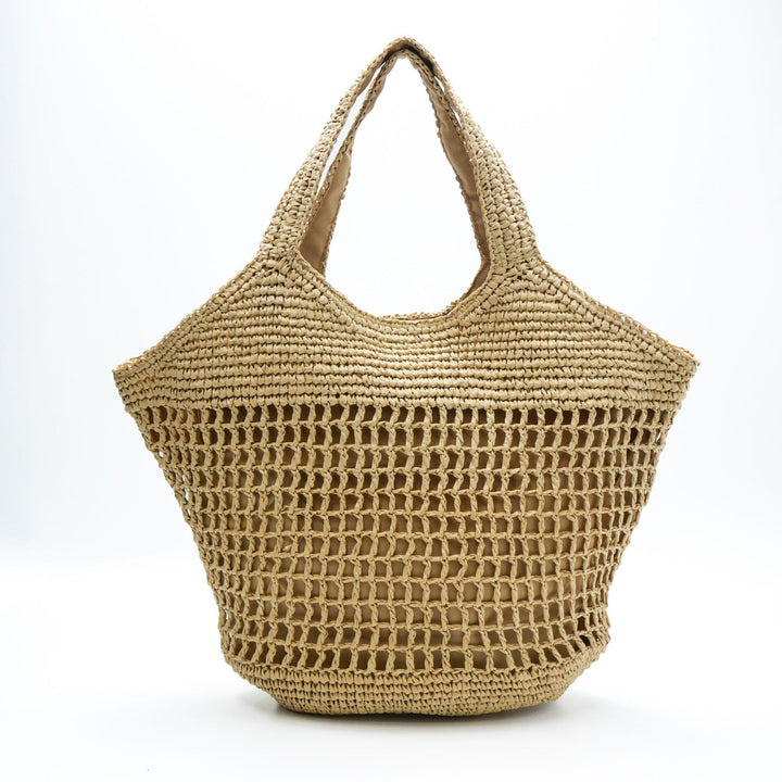 Spacious market bag made of natural material Bowlift