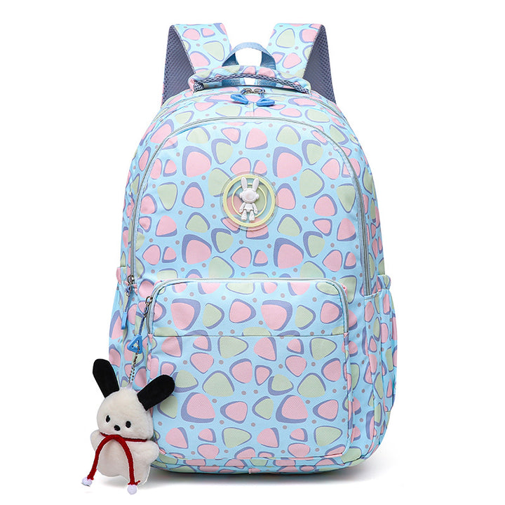 Cheerful school backpack with unique patterns and practical compartments Bowlift