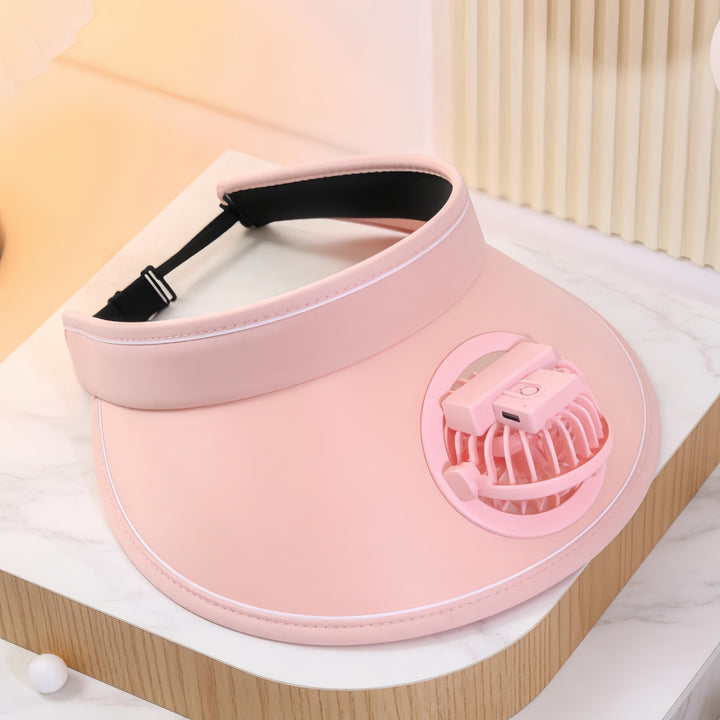 Ladies wearable cooling collar with fan Bowlift