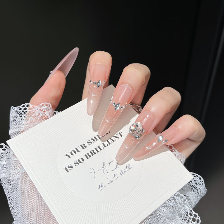 Elegant Decorative Press-On Nails Bowlift